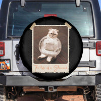 The Life Of A Showcat Spare Tire Cover Funny Vintage Photo Cat Era - Wonder Print Shop