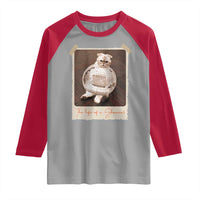 The Life Of A Showcat Raglan Shirt Funny Vintage Photo Cat Era - Wonder Print Shop