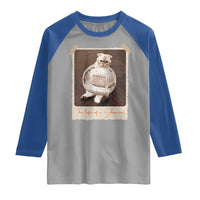 The Life Of A Showcat Raglan Shirt Funny Vintage Photo Cat Era - Wonder Print Shop