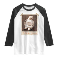 The Life Of A Showcat Raglan Shirt Funny Vintage Photo Cat Era - Wonder Print Shop