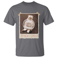 The Life Of A Showcat T Shirt Funny Vintage Photo Cat Era - Wonder Print Shop