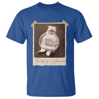 The Life Of A Showcat T Shirt Funny Vintage Photo Cat Era - Wonder Print Shop