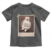 The Life Of A Showcat Toddler T Shirt Funny Vintage Photo Cat Era - Wonder Print Shop