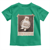 The Life Of A Showcat Toddler T Shirt Funny Vintage Photo Cat Era - Wonder Print Shop