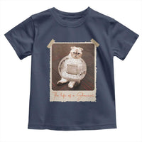 The Life Of A Showcat Toddler T Shirt Funny Vintage Photo Cat Era - Wonder Print Shop