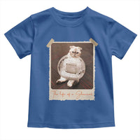 The Life Of A Showcat Toddler T Shirt Funny Vintage Photo Cat Era - Wonder Print Shop