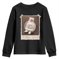 The Life Of A Showcat Youth Sweatshirt Funny Vintage Photo Cat Era - Wonder Print Shop