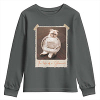The Life Of A Showcat Youth Sweatshirt Funny Vintage Photo Cat Era - Wonder Print Shop