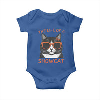 The Life Of A Showcat Baby Onesie Funny Cat Showgirl Era - Wonder Print Shop
