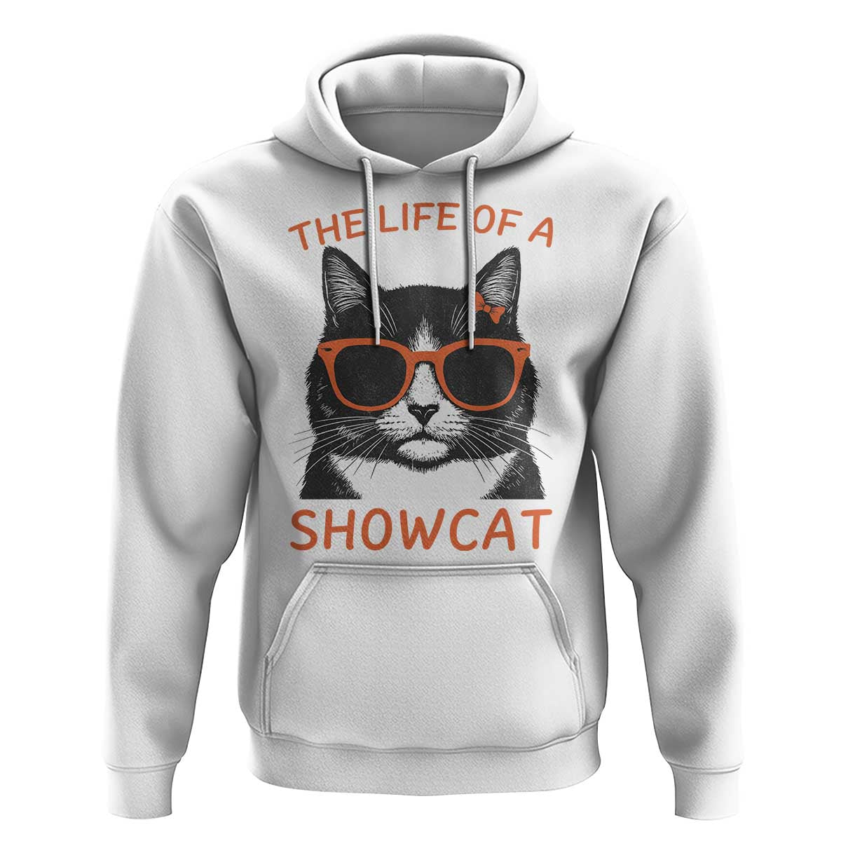The Life Of A Showcat Hoodie Funny Cat Showgirl Era - Wonder Print Shop