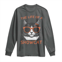 The Life Of A Showcat Long Sleeve Shirt Funny Cat Showgirl Era - Wonder Print Shop