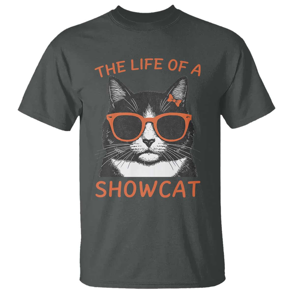 The Life Of A Showcat T Shirt Funny Cat Showgirl Era - Wonder Print Shop