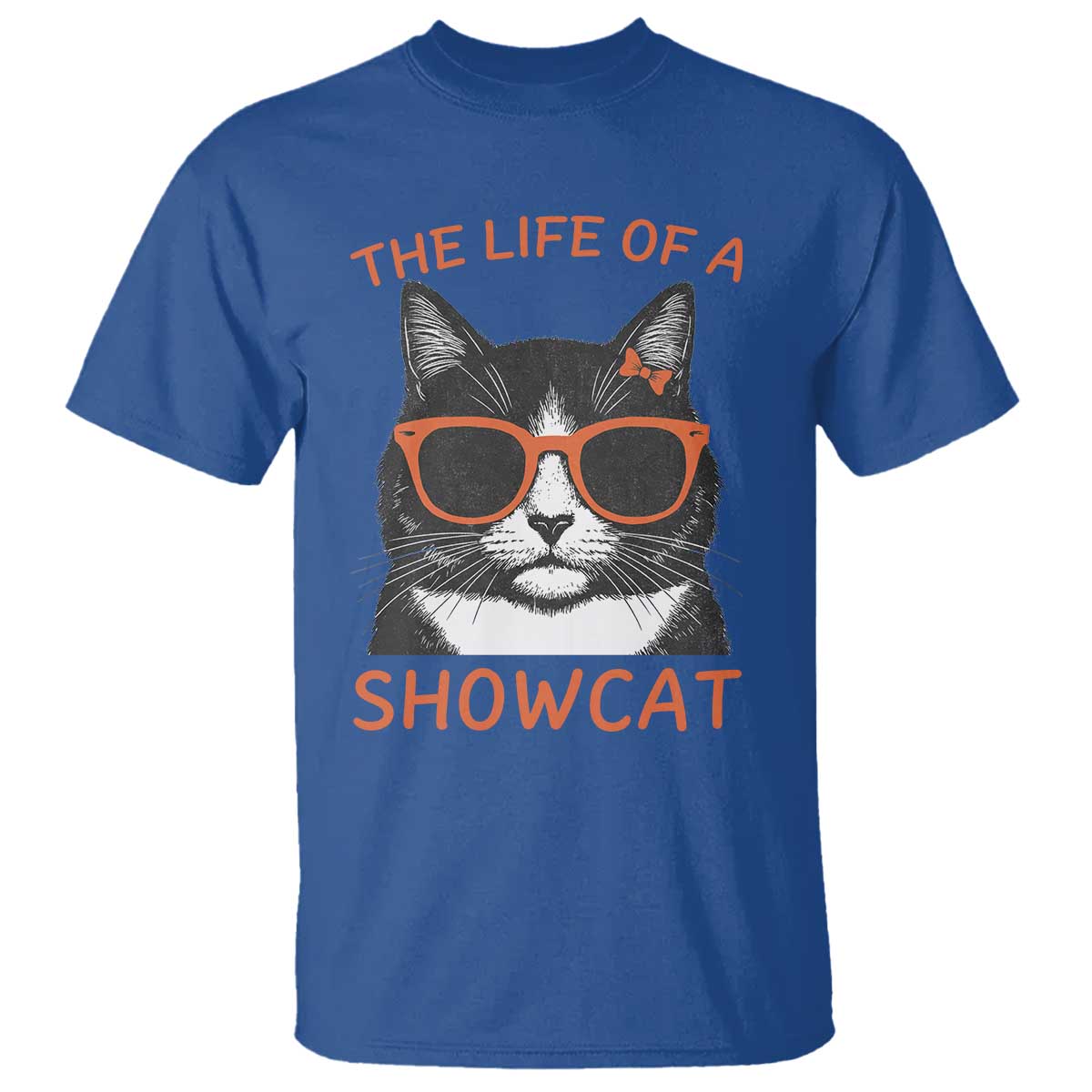 The Life Of A Showcat T Shirt Funny Cat Showgirl Era - Wonder Print Shop