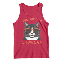 The Life Of A Showcat Tank Top Funny Cat Showgirl Era - Wonder Print Shop