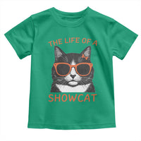 The Life Of A Showcat Toddler T Shirt Funny Cat Showgirl Era - Wonder Print Shop