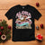 Hawaii Christmas T Shirt Retro African American Surfing Santa With Tattoos Aloha Christmas - Wonder Print Shop