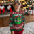 Funny Ugly Christmas Sweater On The List Of Naughty And I Regret Nothing Xmas Gift - Wonder Print Shop