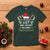 Funny Xmas T Shirt On The List Of Naughty And I Regret Nothing - Wonder Print Shop