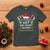 Funny Xmas T Shirt On The List Of Naughty And I Regret Nothing - Wonder Print Shop