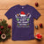 Funny Xmas T Shirt On The List Of Naughty And I Regret Nothing - Wonder Print Shop
