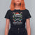 Funny Christmas T Shirt For Women On The Naughty List And I Regret Nothing - Wonder Print Shop