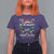 Funny Christmas T Shirt For Women On The Naughty List And I Regret Nothing - Wonder Print Shop