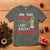 Funny Christmas T Shirt On The List Of Naughty And I Regret Nothing Xmas - Wonder Print Shop