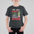 Funny Christmas T Shirt For Kid On The List Of Naughty And I Regret Nothing Xmas - Wonder Print Shop