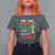 Funny Christmas T Shirt For Women On The List Of Naughty And I Regret Nothing Xmas - Wonder Print Shop