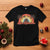 Hawaii Christmas T Shirt Mele Kalikimaka Retro Hawaiian Island Palm Tree Xmas Lights - Wonder Print Shop