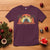 Hawaii Christmas T Shirt Mele Kalikimaka Retro Hawaiian Island Palm Tree Xmas Lights - Wonder Print Shop