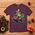 Christmas Dinosaur Monster Truck T Shirt - Wonder Print Shop