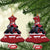 Xmas Santa Monster Truck Christmas Ornament American Offroad Xmas Boys Kids Toddler Youth - Wonder Print Shop