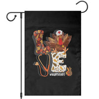 Thanksgiving Nurse Life Garden Flag Love Turkey Fall - Wonder Print Shop
