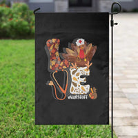 Thanksgiving Nurse Life Garden Flag Love Turkey Fall - Wonder Print Shop