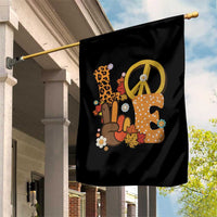 Thanksgiving Garden Flag Peace Sign Love Turkey Hand - Wonder Print Shop