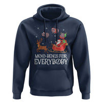 Christmas Moo Deng Hoodie Moo-deng For Everybody Funny Xmas Santa