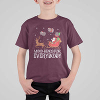 Christmas Moo Deng T Shirt For Kid Moo-deng For Everybody Funny Xmas Santa - Wonder Print Shop