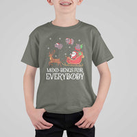 Christmas Moo Deng T Shirt For Kid Moo-deng For Everybody Funny Xmas Santa - Wonder Print Shop