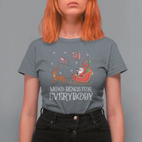Christmas Moo Deng T Shirt For Women Moo-deng For Everybody Funny Xmas Santa - Wonder Print Shop