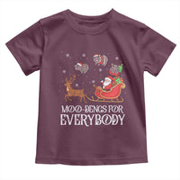 Christmas Moo Deng Toddler T Shirt Moo-deng For Everybody Funny Xmas Santa