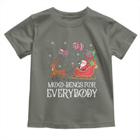 Christmas Moo Deng Toddler T Shirt Moo-deng For Everybody Funny Xmas Santa