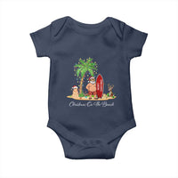 Hawaii Christmas Baby Onesie Christmas On The Beach Holiday Xmas Palm Tree
