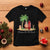 Hawaii Christmas T Shirt Christmas On The Beach Holiday Xmas Palm Tree - Wonder Print Shop