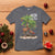 Mele Kalikimaka Hawaiian Christmas T Shirt Deck The Palms Holiday Flamingo Beach Family Vacation In Hawaii - Wonder Print Shop