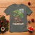 Mele Kalikimaka Hawaiian Christmas T Shirt Deck The Palms Holiday Flamingo Beach Family Vacation In Hawaii - Wonder Print Shop