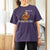 Turkey Cat T Shirt For Women Funny Thanksgiving Meow - Wonder Print Shop