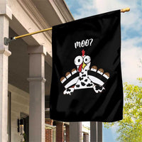 Funny Thanksgiving Garden Flag Turkey Moo Cow Farmer Gift - Wonder Print Shop