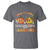 Autumn Teacher T Shirt Retro Fall In Love With Learning Thanksgiving Pumpkin - Wonder Print Shop