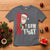 Funny Christmas Santa T Shirt I Saw That Vintage Retro Style - Wonder Print Shop